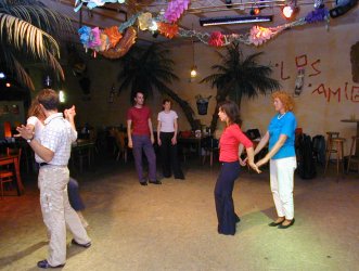 Salsa im Los Amigos, Heidelberg mit Birgit Flores